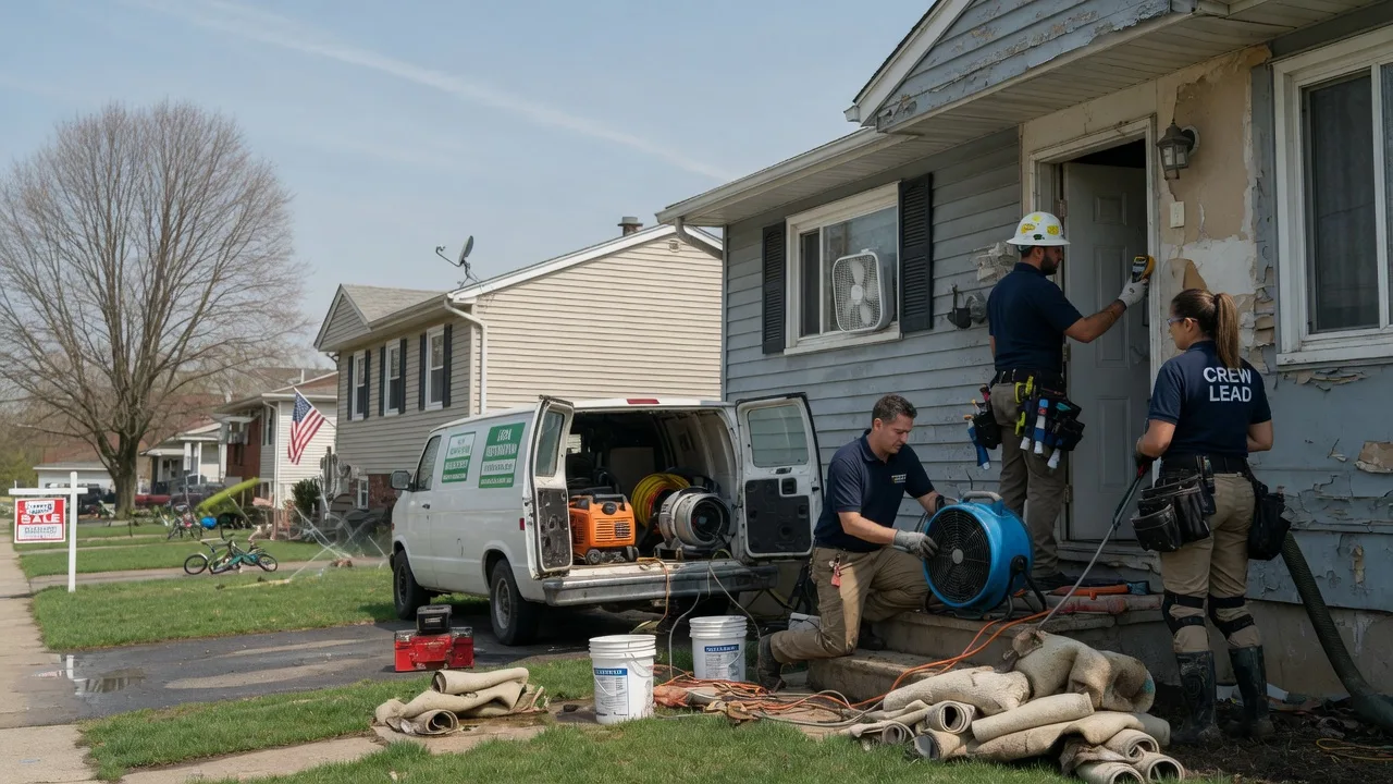 Flood Cleanup in Jewett, IL near me
